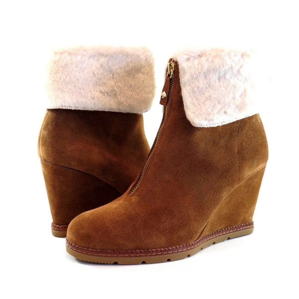 Kate Spade York Stasia Fur Ankle Boot